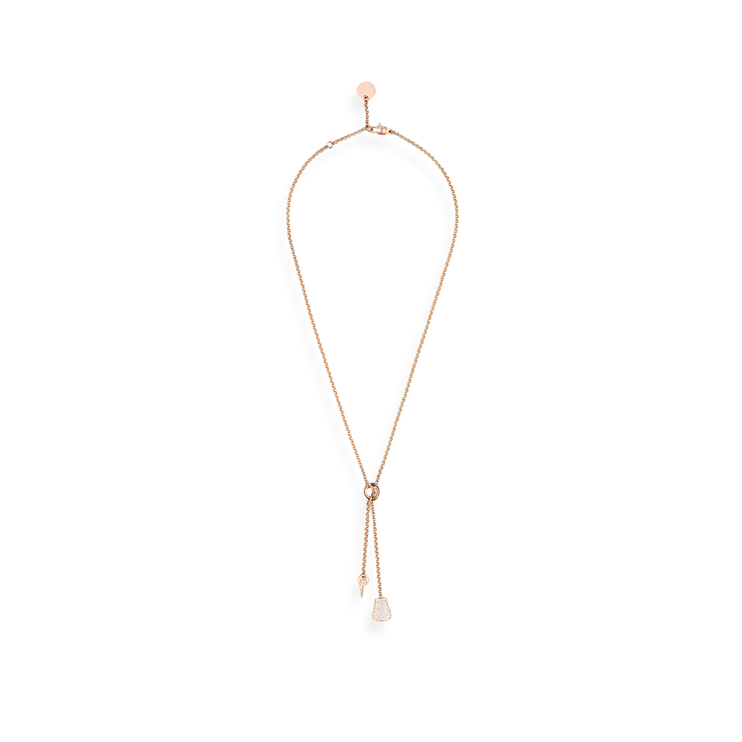 HERMES KELLY CLOCHETTE NECKLACE, SMALL MODEL H221205BV00 HERMES KELLY CLOCHETTE NECKLACE, SMALL MODEL H221205BV00